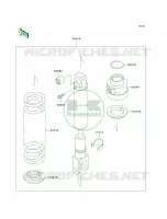 Shock Absorbers per Kawasaki KLR650 2000
