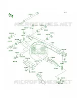 Swingarm per Kawasaki KLR650 2000
