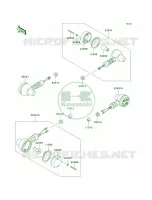 Turn Signals per Kawasaki KLR650 2000