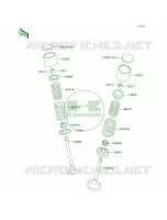 Valves per Kawasaki KLR650 2000