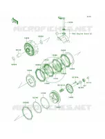 Clutch per Kawasaki KLX140L 2011