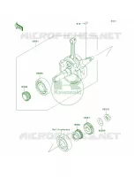 Crankshaft per Kawasaki KLX140L 2011