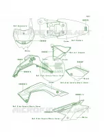 DecalsGreenB8F per Kawasaki KLX140L 2011