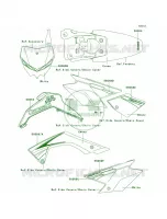 DecalsGreenB9F per Kawasaki KLX140L 2011