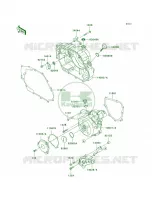 Engine Covers per Kawasaki KLX140L 2011