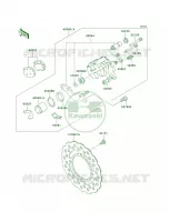 Rear Brake per Kawasaki KLX140L 2011