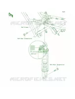Shock Absorbers per Kawasaki KLX140L 2011
