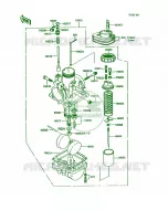 Carburetor per Kawasaki KE100 1995