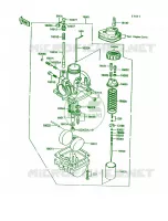 Carburetor per Kawasaki KE100 1995