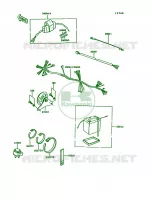 Chassis Electrical Equipment per Kawasaki KE100 1995