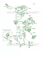 Meters per Kawasaki KE100 1995