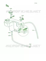 Oil Tank per Kawasaki KE100 1995