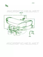 Seat per Kawasaki KE100 1995