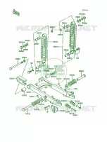 SwingarmShock Absorber per Kawasaki KE100 1995