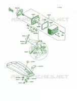 Taillights per Kawasaki KE100 1995