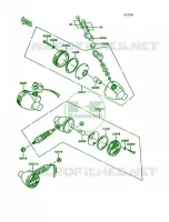 Turn Signals per Kawasaki KE100 1995