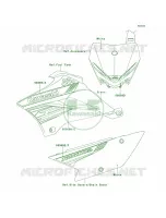 DecalsDCF per Kawasaki KLX110L 2010