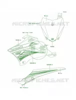 DecalsDEF per Kawasaki KLX110L 2010