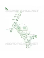 Frame per Kawasaki KLX110L 2010
