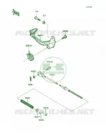 Brake Pedal per Kawasaki KLR250 1990