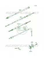 Cable per Kawasaki KLR250 1990