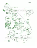 CanisterCA per Kawasaki KLR250 1990