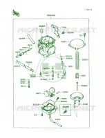 Carburetor per Kawasaki KLR250 1990