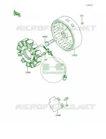 Generator per Kawasaki KLR250 1990