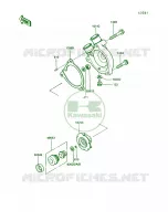 Water Pump per Kawasaki KLR250 1990