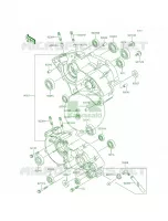 Crankcase per Kawasaki KX65  2015