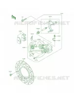 Front Brake per Kawasaki KX65  2015
