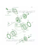 Clutch per Kawasaki KX450F 2015
