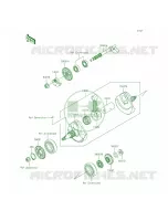 Crankshaft per Kawasaki KX450F 2015