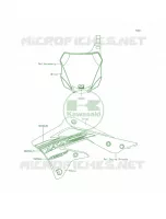 Decals per Kawasaki KX450F 2015