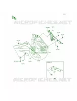 Engine Shrouds per Kawasaki KX450F 2015