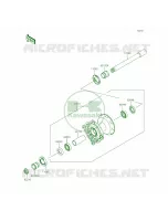 Front Hub per Kawasaki KX450F 2015