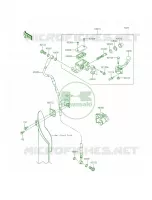 Front Master Cylinder per Kawasaki KX450F 2015