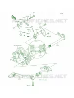 Gear Change Mechanism per Kawasaki KX450F 2015