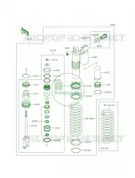 Shock Absorbers per Kawasaki KX450F 2015