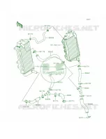 Water Pipe per Kawasaki KX450F 2015