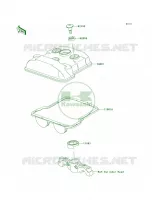 Cylinder Head Cover per Kawasaki KX450F 2014