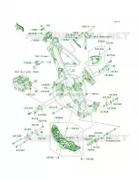 Frame Fittings per Kawasaki KX450F 2014
