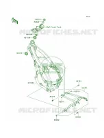 Frame per Kawasaki KX450F 2014