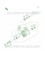 Front Hub per Kawasaki KX450F 2014