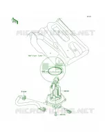 Fuel Pump per Kawasaki KX450F 2014