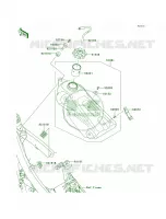 Fuel Tank per Kawasaki KX450F 2014