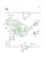 Gear Change DrumShift Forks per Kawasaki KX450F 2014