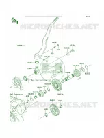 Kickstarter Mechanism per Kawasaki KX450F 2014