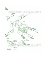 Swingarm per Kawasaki KX450F 2014