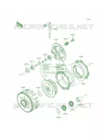 Clutch per Kawasaki KX100 2014